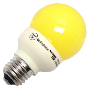 1 watt 120 volt G19 Medium Screw Base Amber Yellow LED 1