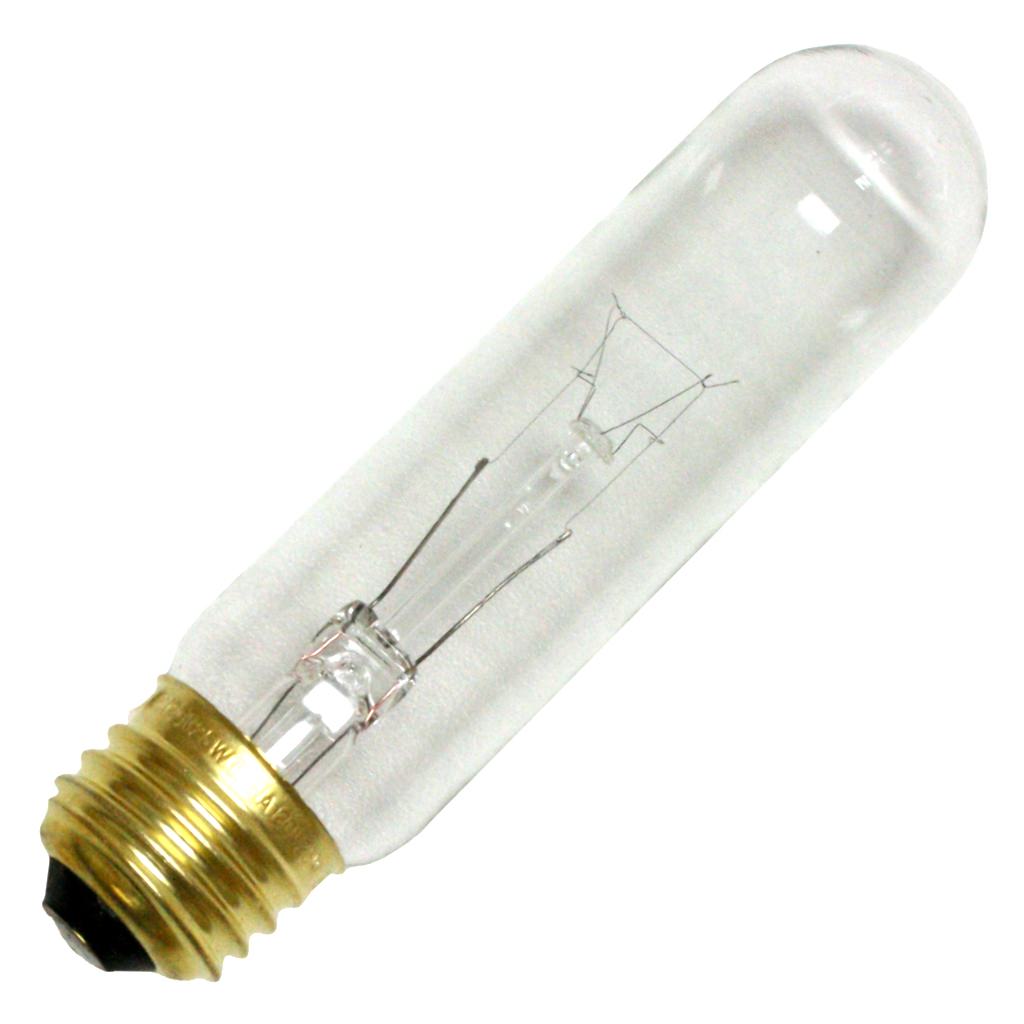 25 watt 120 volt T10 Medium Screw Base Clear 1