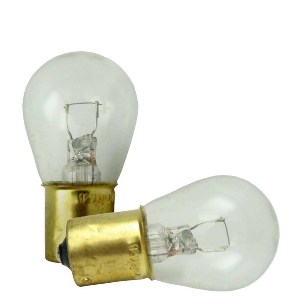 12 watt 12 volt S8 Single Contact Bayonet Clear (2 pack) 1