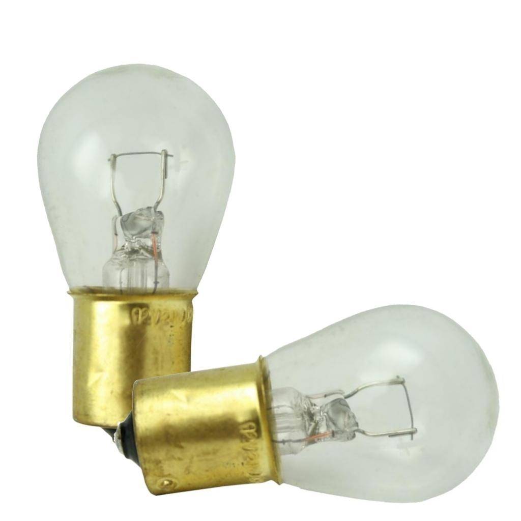 21 watt 12 volt S8 Single Contact Bayonet Clear (2 pack) 1