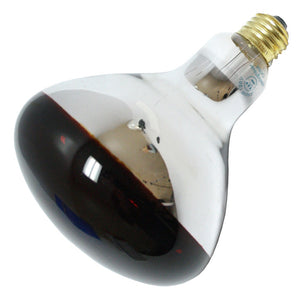250 watt 120 volt R40 Medium Screw Base Red Flood 1