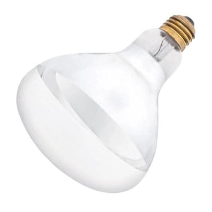 125 watt 120 volt R40 Medium Screw Base Clear Flood 1