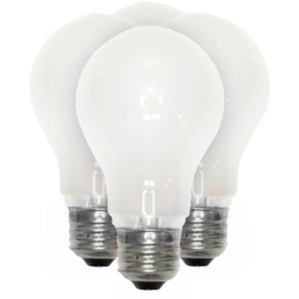 25 watt 130 volt A19 Medium Screw Base 2700K Warm White (4 pack) 1