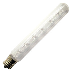 9 watt 120 volt T6.5 Intermediate Screw Base Clear 1