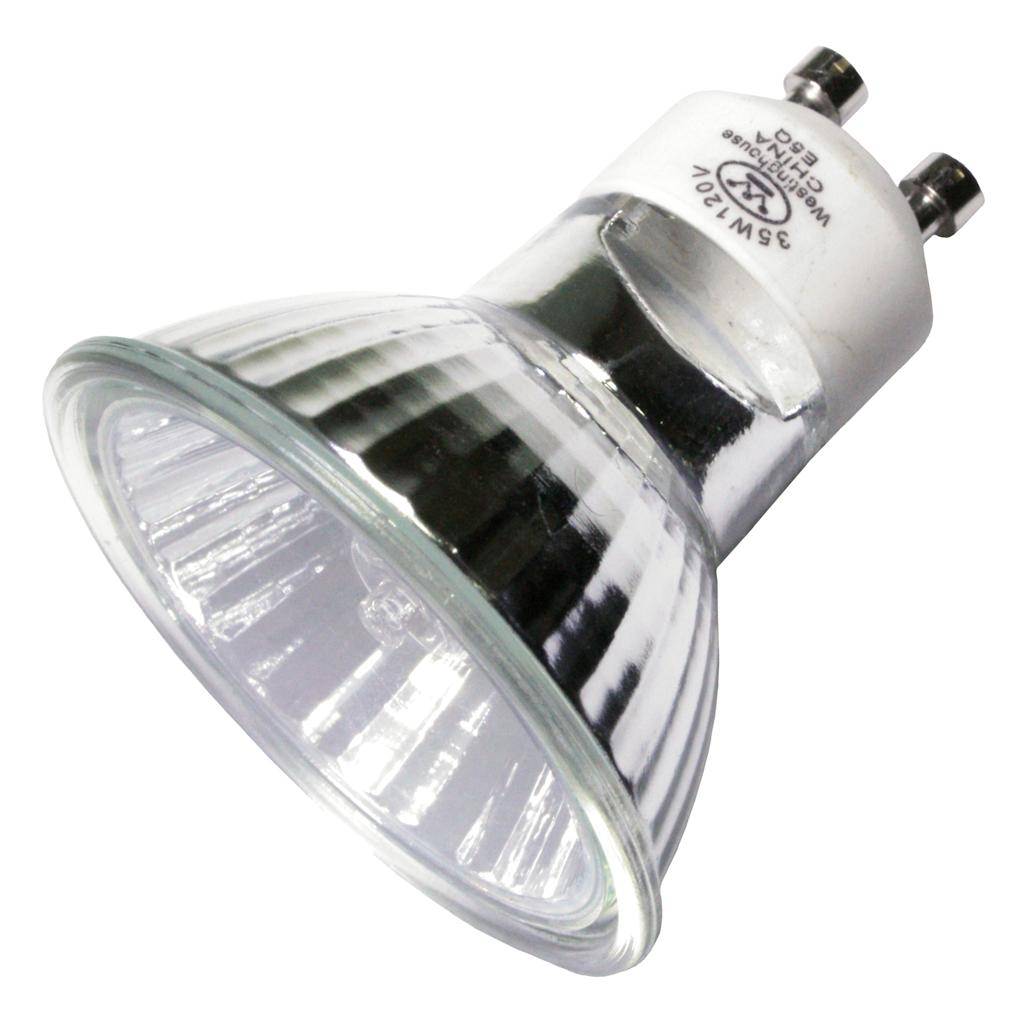 35 watt 120 volt MR16 Twist and Lock Base 2800K Warm White Flood 1