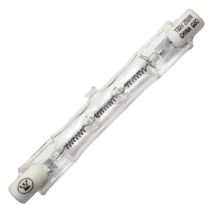 250 watt 120 volt T3 Recessed Single Contact Base 2700K Warm White Clear 1