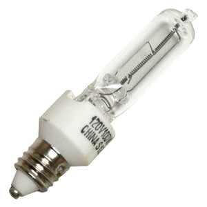 100 watt 120 volt T4 Miniature Candelabra Screw Base 2950K Warm White 1