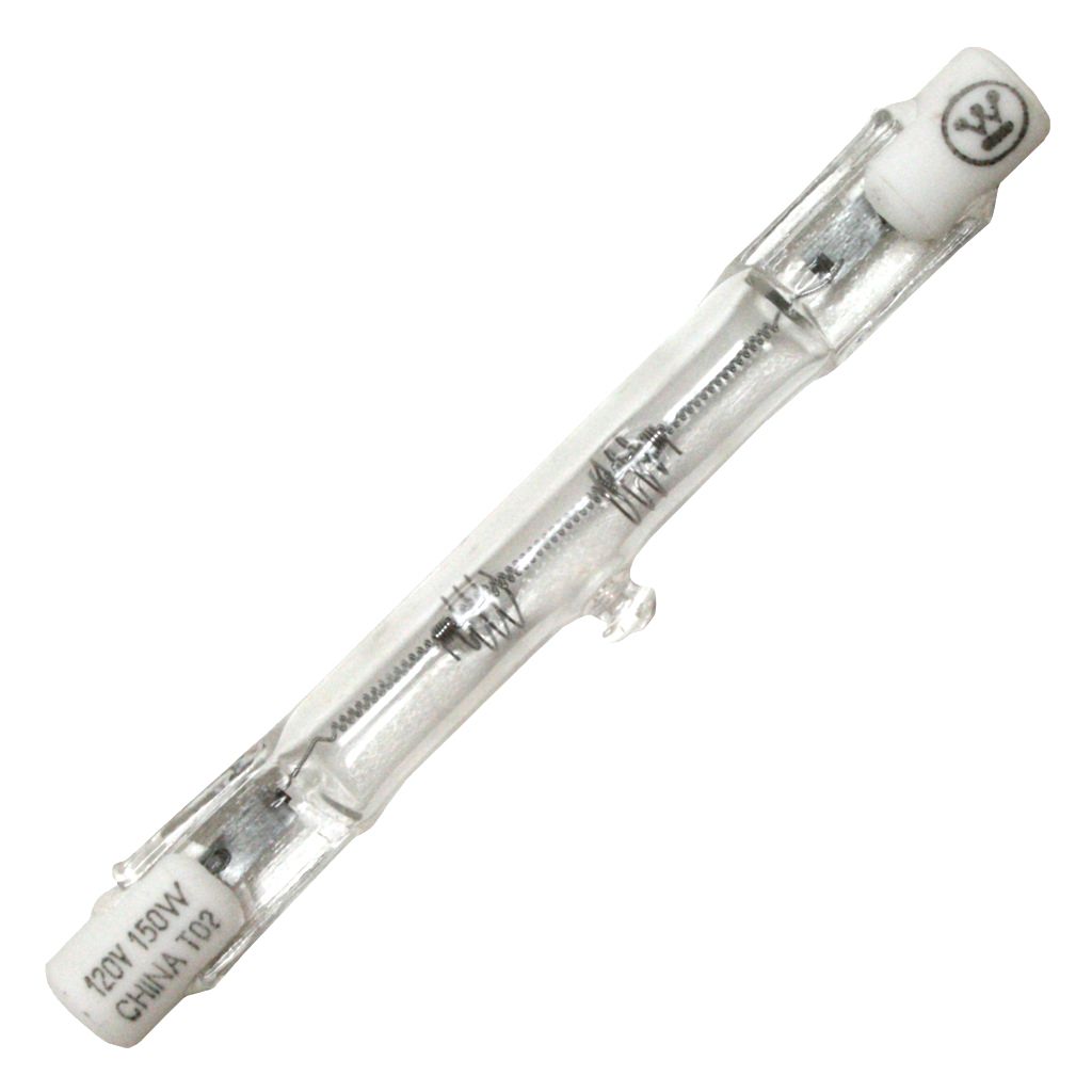 150 watt 120 volt T3 Recessed Single Contact Base 2700K Warm White Clear 1