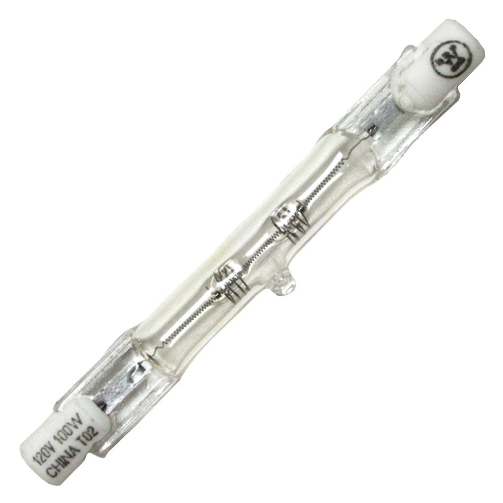 100 watt 120 volt T3 Recessed Single Contact Base 2700K Warm White Clear 1