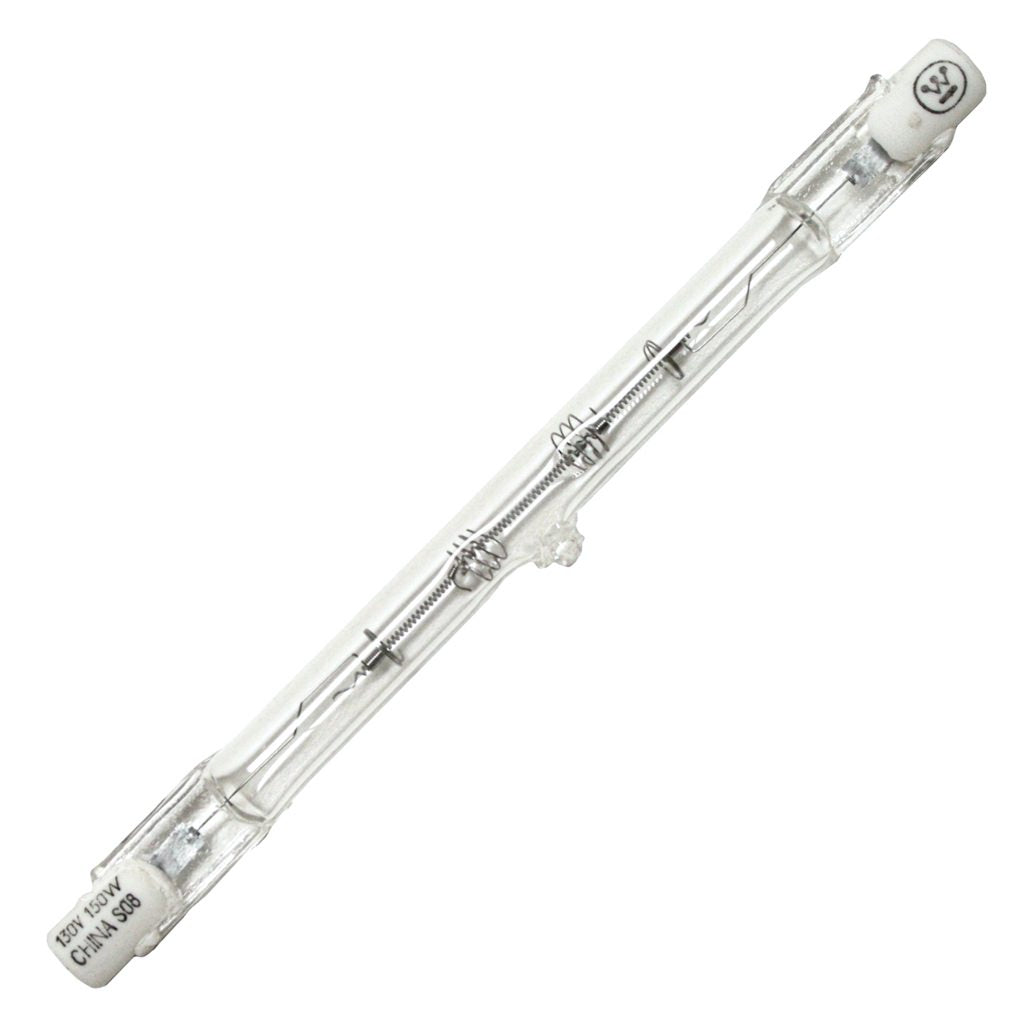 150 watt 130 volt T3 Recessed Single Contact Base 2700K Warm White Clear 1