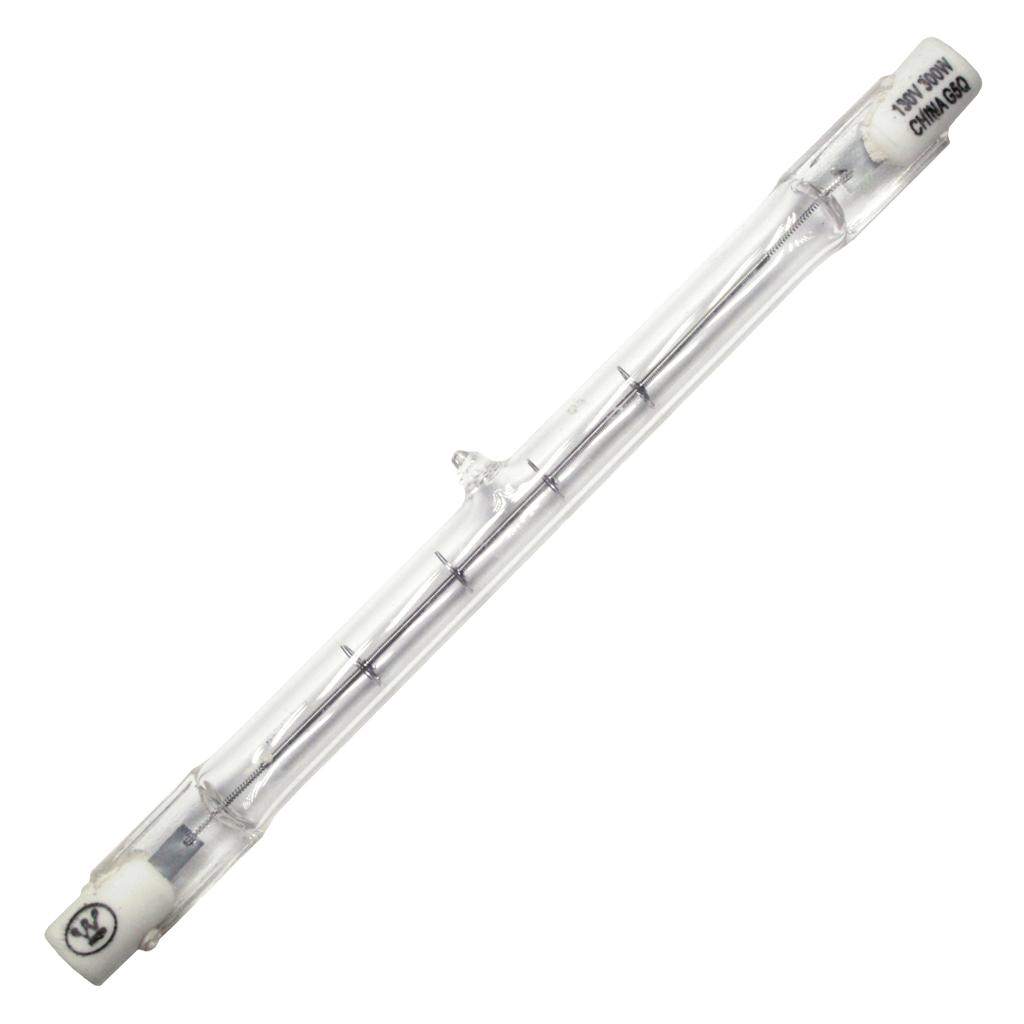 300 watt 130 volt T3 Recessed Single Contact Base 2700K Warm White Clear 1