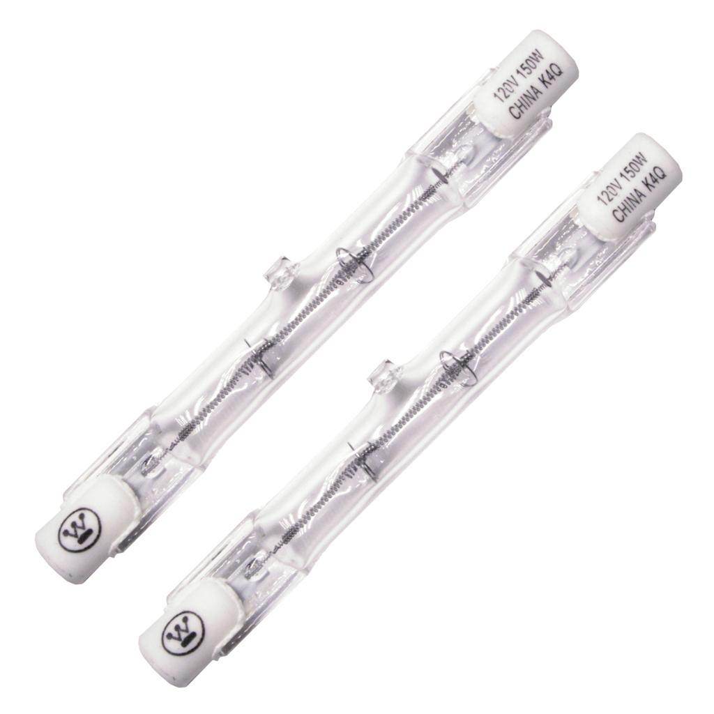 150 watt 120 volt T3 Recessed Single Contact Base 2700K Warm White Clear (2 pack) 1