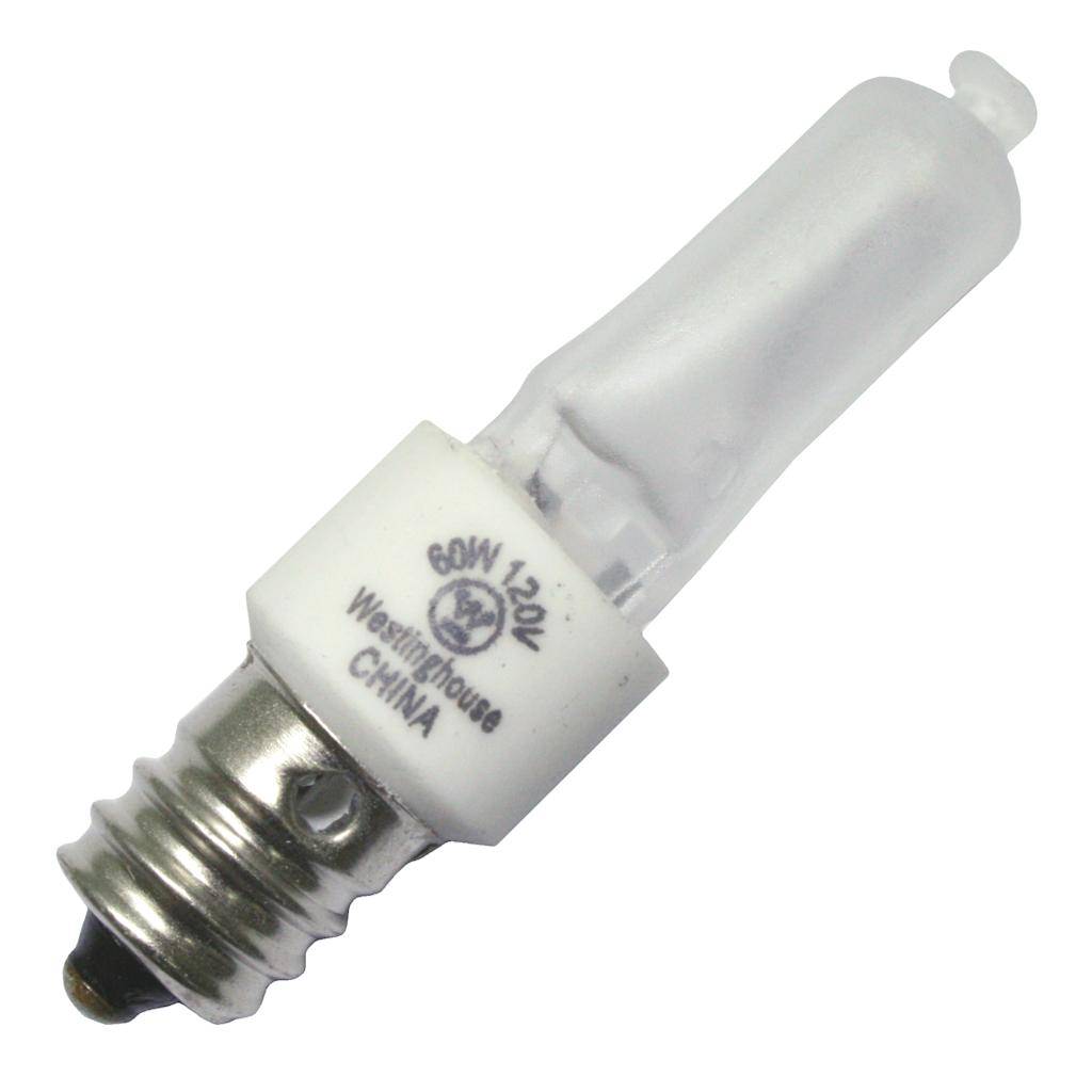 60 watt 120 volt T3 Candelabra Screw Base 2700K 1