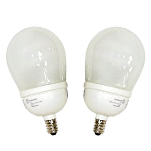 9 watt 120 volt Candelabra Screw Base 6500K Daylight CFL (2 pack) 1