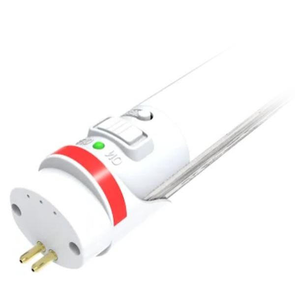 4' 22 watt 100/277 volt T8  Medium Bi-Pin Base 5000K Daylight Ballast Bypass Gen 4 Emergency LED Light Bulb 1