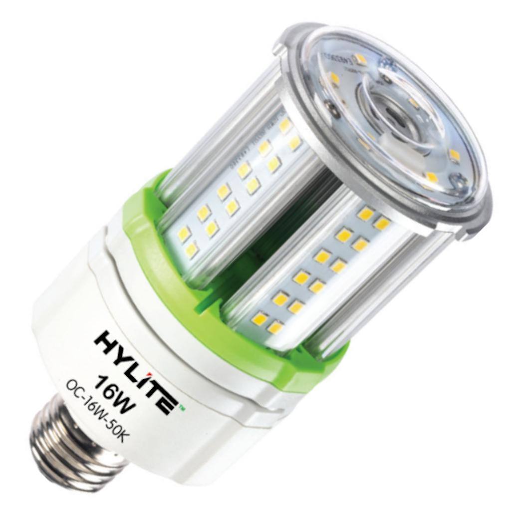 16 watt 100/277 volt Corn Cob Medium Screw Base 5000K Daylight LED 1