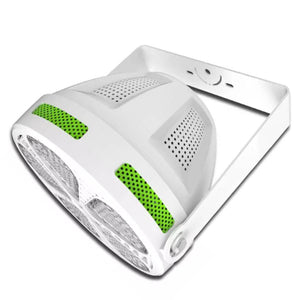 520 watt 347/480 volt 5000K Daylight NEMA 6 High Mast Yoke Bracket LED Flood Light 1