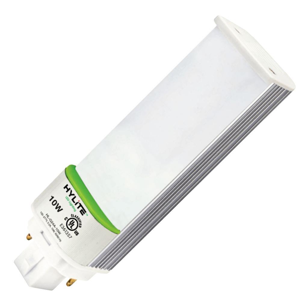 10 watt 120/277 volt PL 4-Pin Base 4000K Cool White LED 1