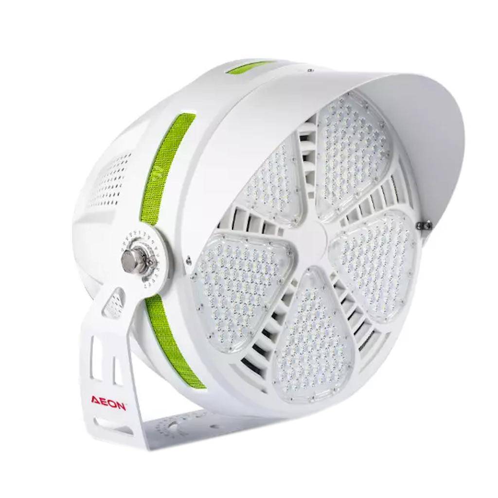 440 watt 347/480 volt 5000K Daylight NEMA 6 Dimmable LED Flood Light 1