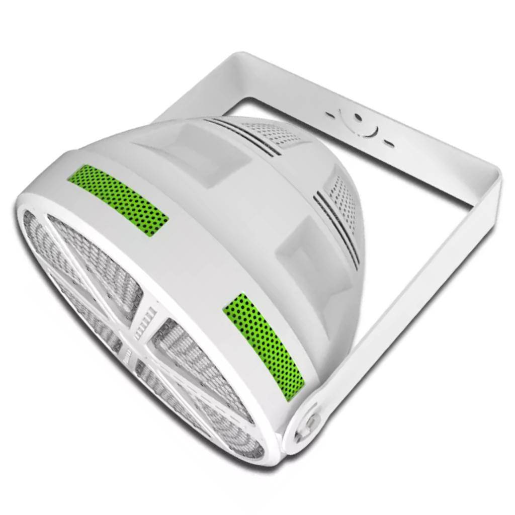 750 watt 120/277 volt 5000K Daylight NEMA 3 High Mast Yoke Bracket LED Flood Light 1