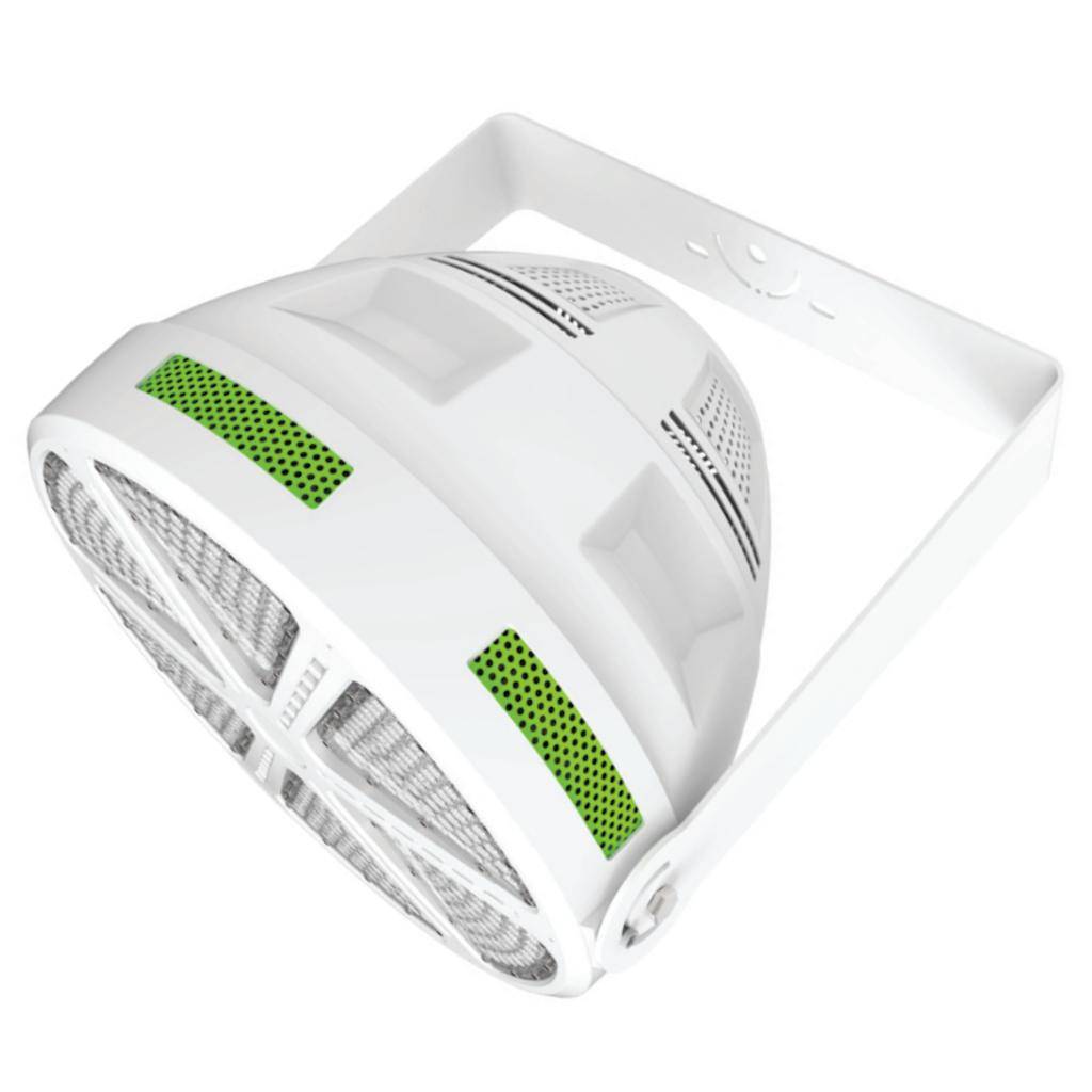 750 watt 347/480 volt 5000K Daylight NEMA 2 Indirect Lighting Yoke Mount LED Flood Light 1