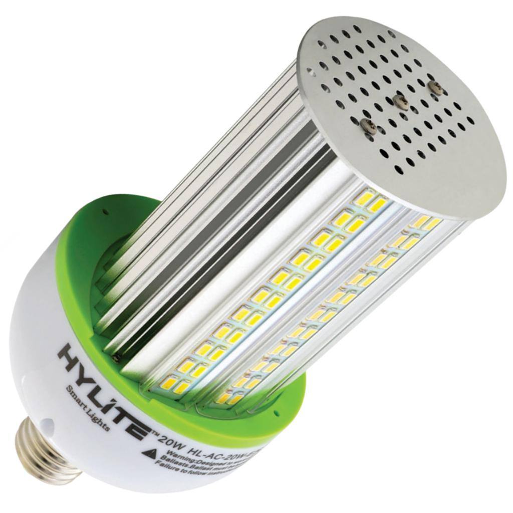 20 watt 120/277 volt Arc-Cob Medium Screw Base 5000K Daylight LED 1