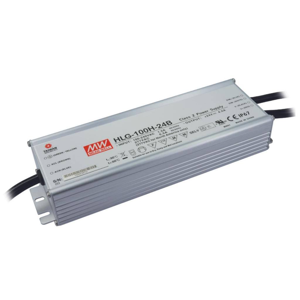 100 watt 24 volt Dimmable LED Driver 1