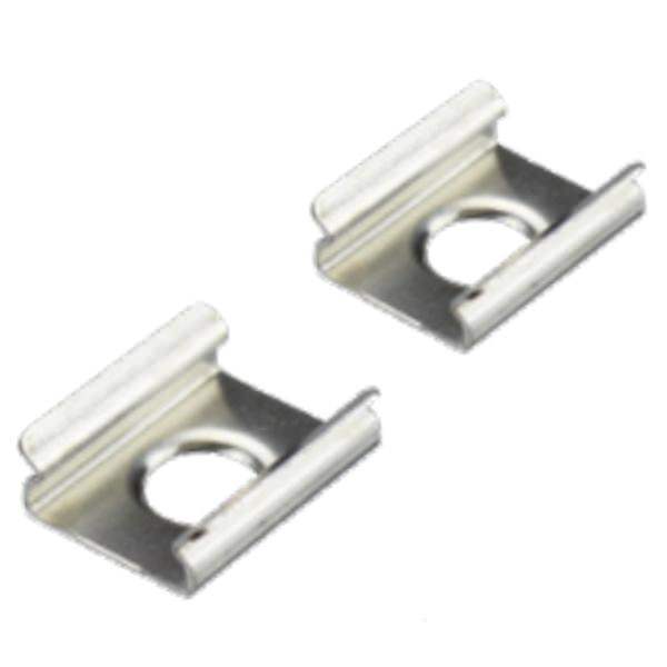 Silver MicroLux Series American Lighting Mounting Clips (10 Pack) 1