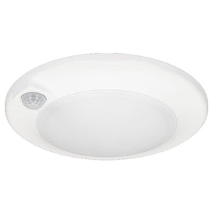8" 15 watt 120 volt 3000K White Dimmable LED Flush Mount 1