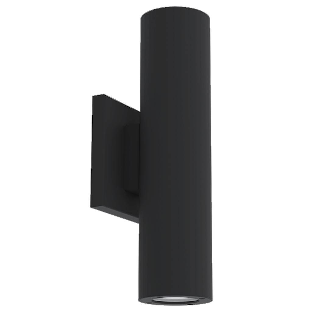 20 watt 120 volt 5000K Black Dimmable LED Outdoor Wall Sconce 1