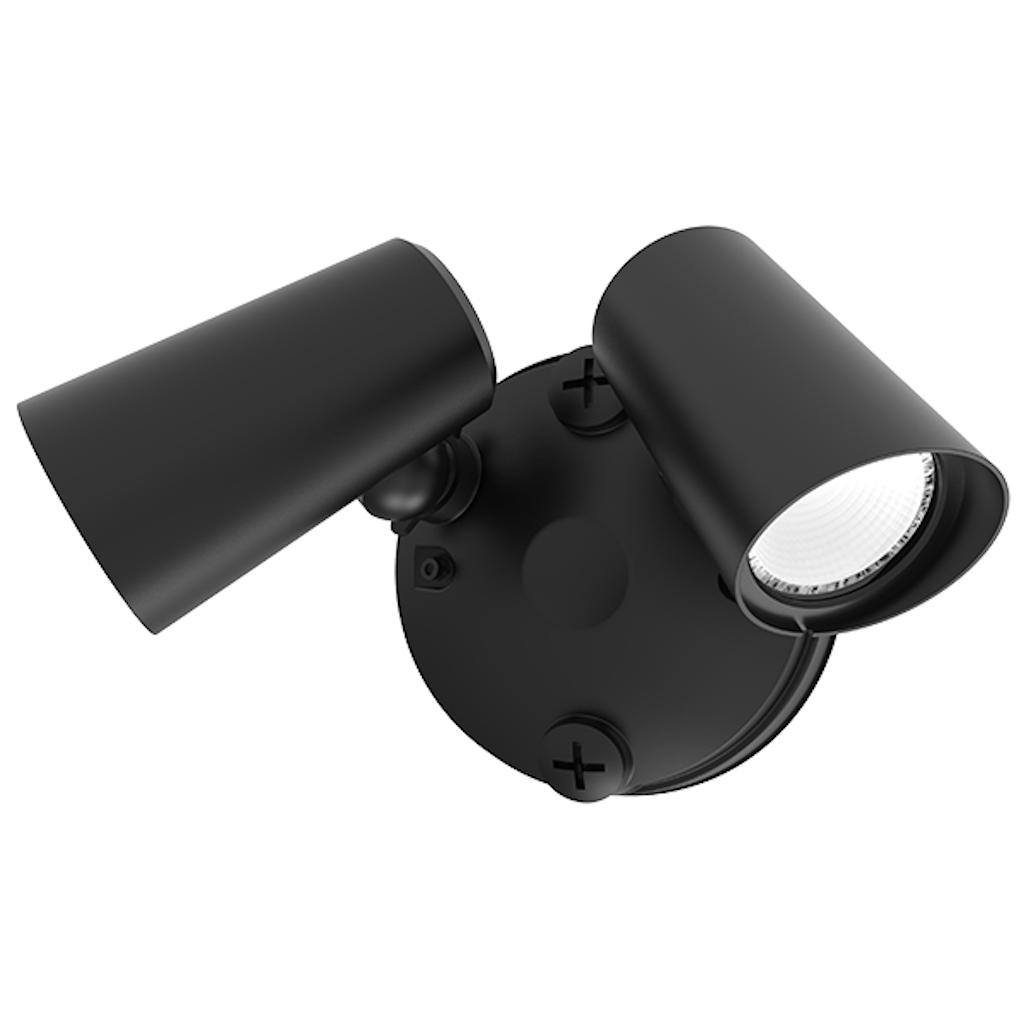 20 watt 120 volt CCT Selectable Black Non-Dimmable LED Flood Light 1