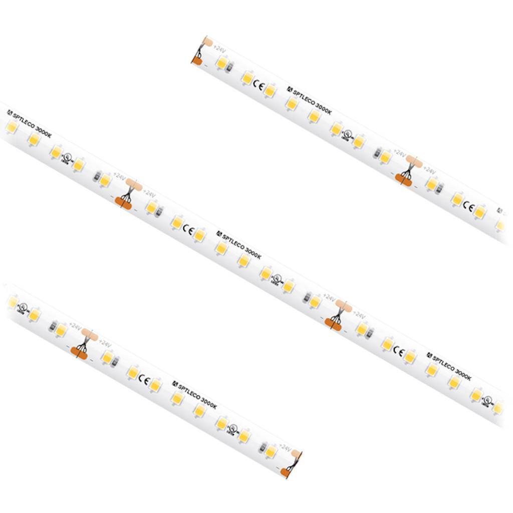 16.4' 5.8 watt (per foot) 24 volt 2700K LED Tape Light 1