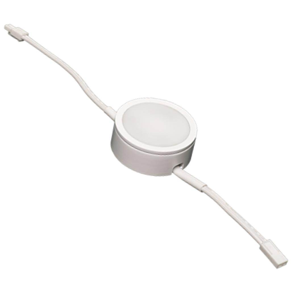 4 Watt 120 Volt White CCT Selectable Dimmable Puck Light Kit 1