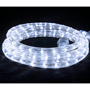 75' Cool White 120 volt 6400K Dimmable LED Rope Light 1