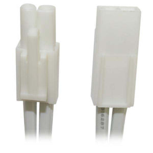 White 12" Linking Cable for American Lighting Puck Light Kit 3