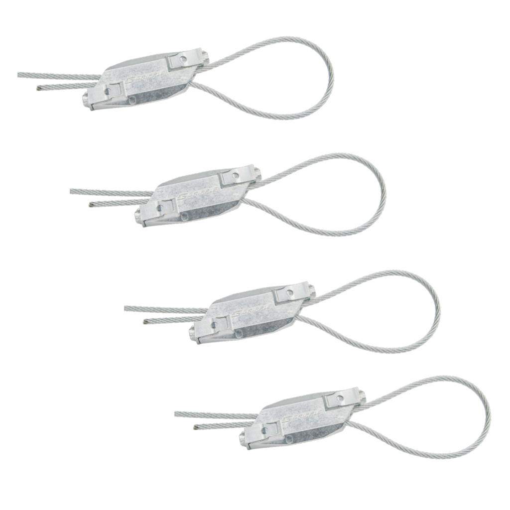 Heavy Duty Catenary Cable Locks (4 pack) 1