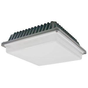 Dark Bronze 39 watt 4700K Cool White LED Ceiling Canopy Industrial Fixture 1