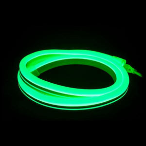 150' 2.4 watts (per foot) 120 volt Green Mini Polar 2 Neon LED Rope Light 2