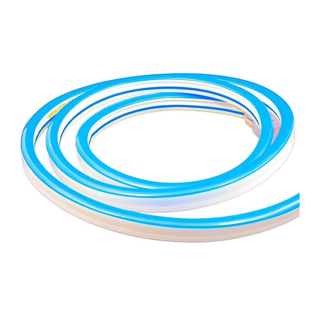 150' 2.4 watts (per foot) 120 volt Blue Mini Polar 2 Neon LED Rope Light 1