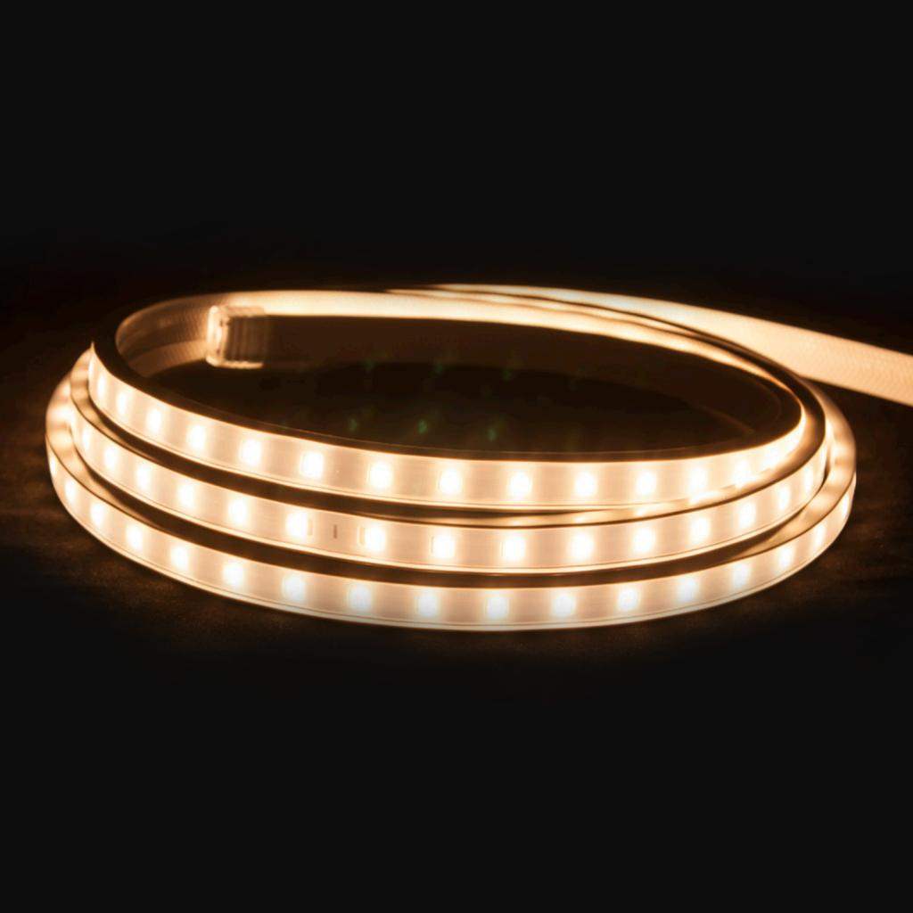 3' 3 watt (per foot) 120 volt 2700K Warm White LED Tape Rope 1