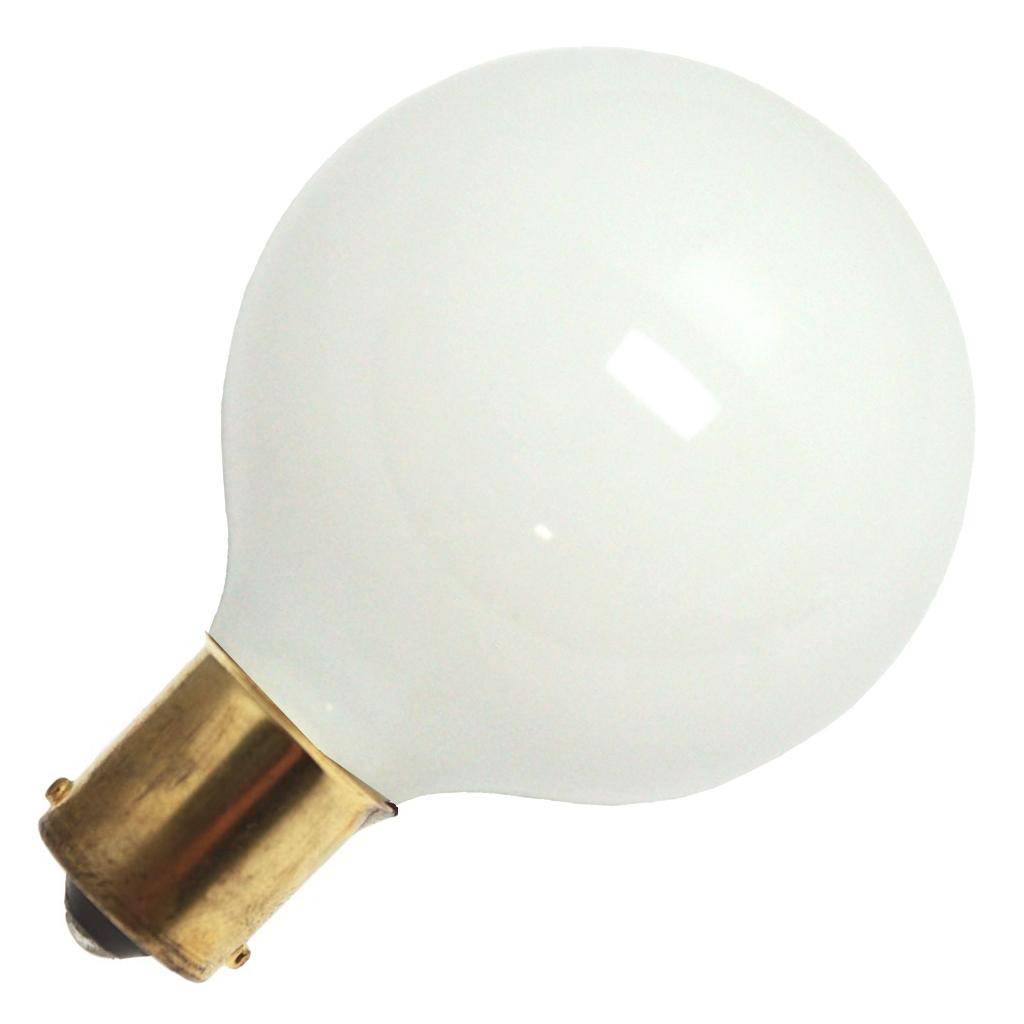 13 watt 12 volt G16.5 Single Contact Bayonet Base Light Bulb 1