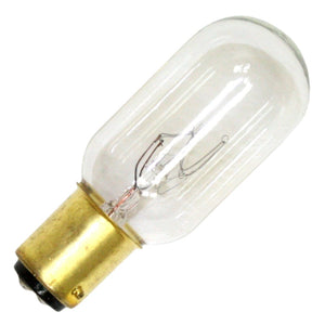 25 watt 130 volt T8 Double Contact Bayonet Base Clear 1