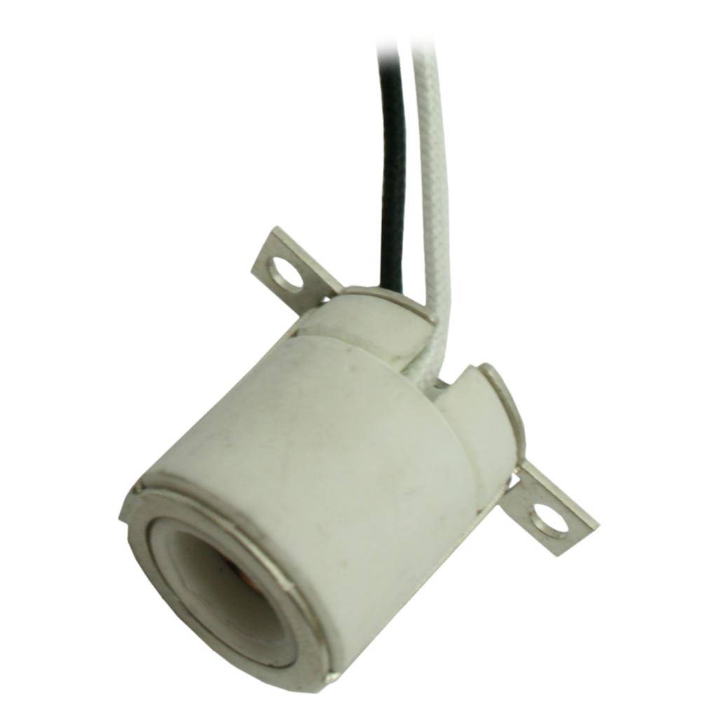 Halogen Miniature Candelabra Base Lamp Holder with Flange 1