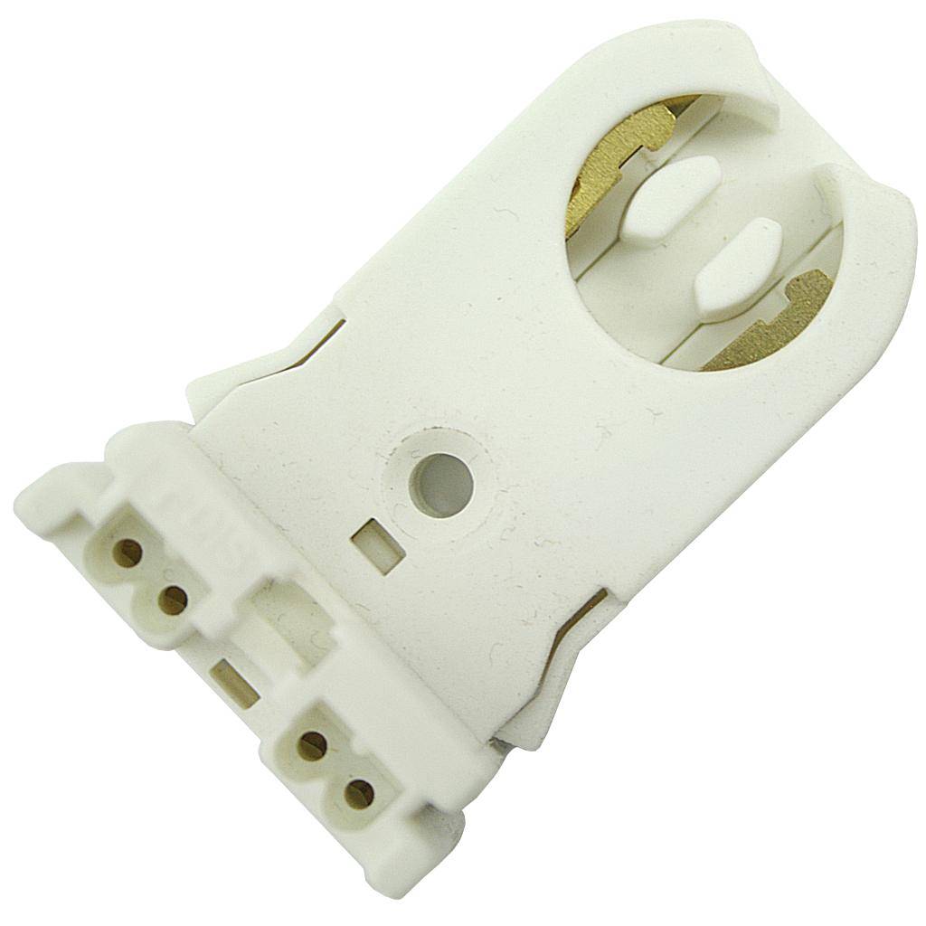 Medium Bi Pin Turn Type Fluorescent Lamp Holder Socket 1