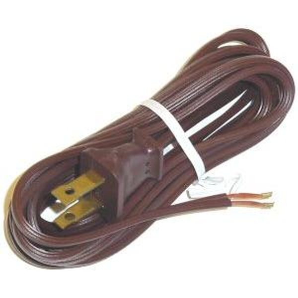 8' Brown Cord with Plug 1