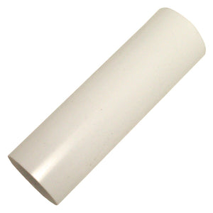 1-3/16" x 4" White Plastic Candle Cover 1
