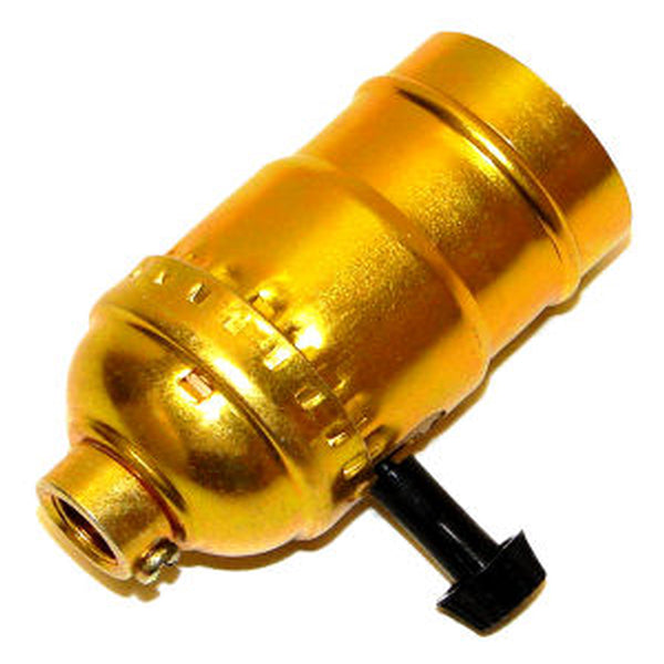 Turn Knob 2-Circuit Standard Base Brass Westinghouse Socket 1