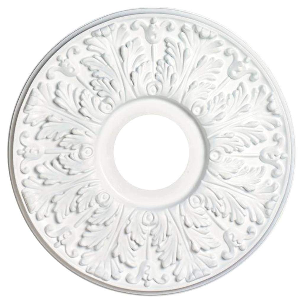 16" White Victorian Style Ceiling Medallion 1