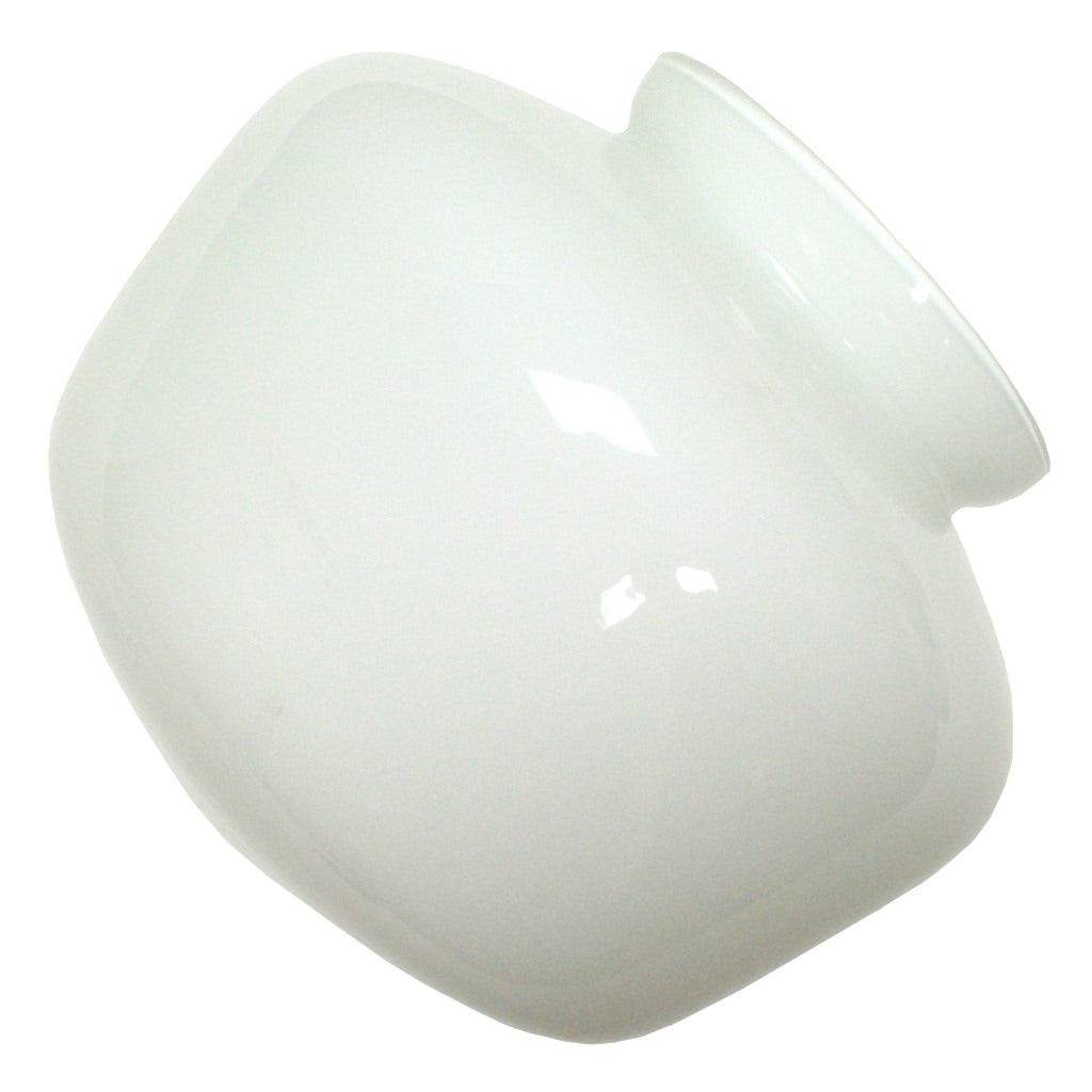 3.25" Fitter White Schoolhouse Glass 1