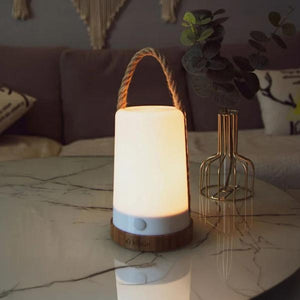 Amber Light White Rechargeable Kibün Groove Collection LED Cordless Lantern 2